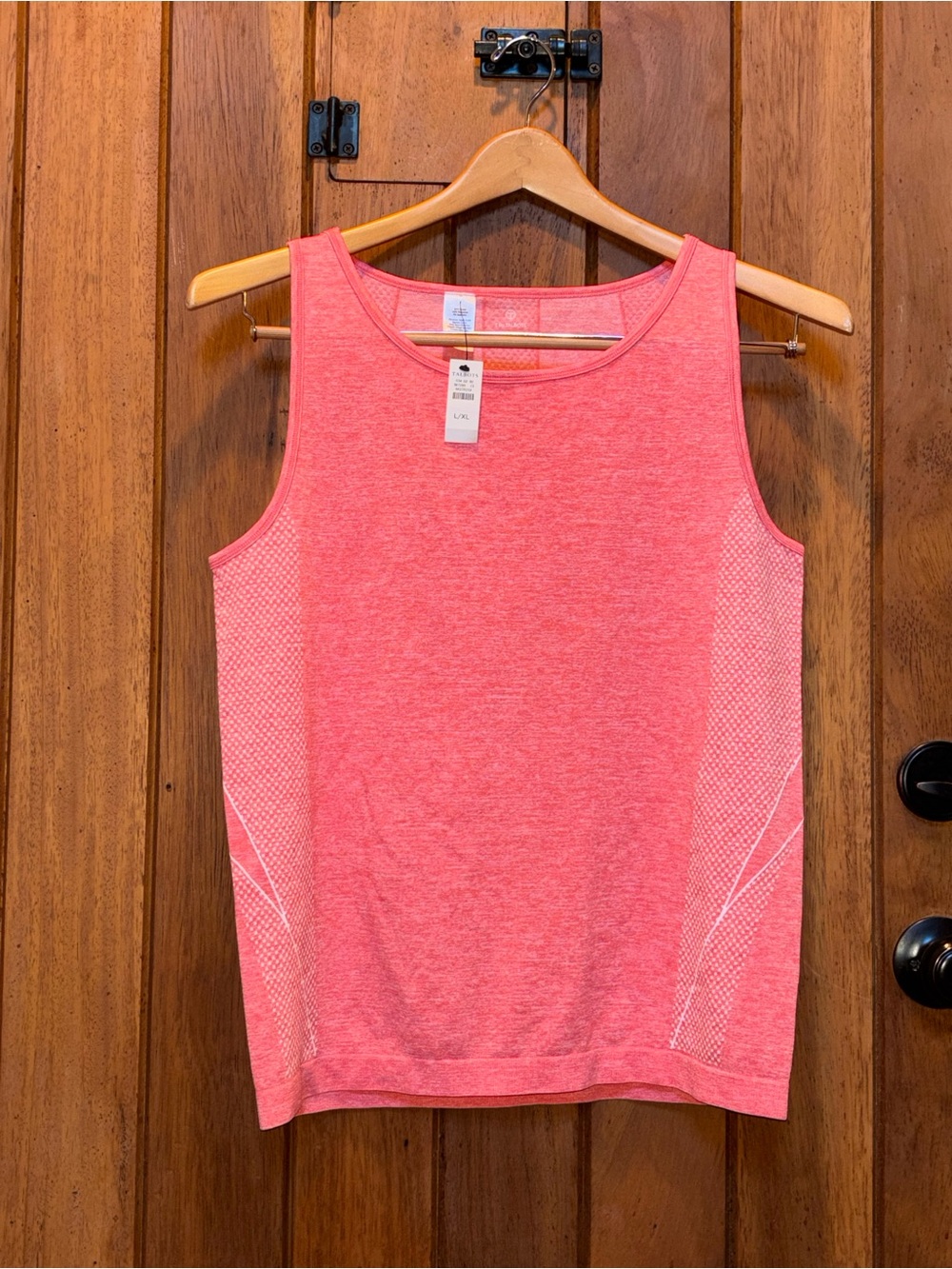 T by Talbots Women’s Coral Athletic Tank Top